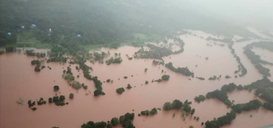بەهۆی لافاو لە هیندستان٣٠ کەس بێسەروشوێن بوون کە ٢٣ کەسیان سەربازن