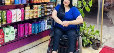 نیان عەبدوڵڵا:  سەركەوتن پێویستی بە ئیرادەیەكی بەهێزە، نەك جەستەیەكی ساغ