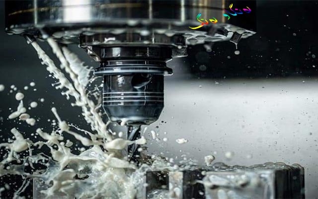 بڕین بە شلە (cutting fluid)