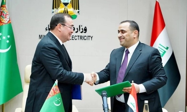 Îraq û Tirkmenistan rêkeftinek îmze kirin