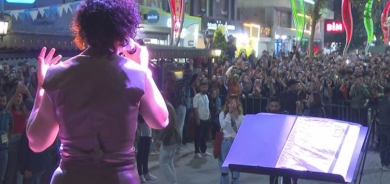 AMED – Koma Hîvron û Raperînê ciwan bi stranên Kurdî coşandin