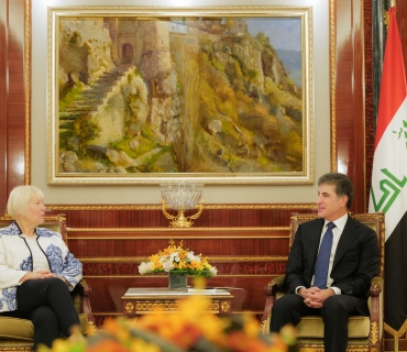 ســه‌رۆكى هه‌رێمى كوردستان له‌گه‌ڵ‌ باڵيۆزى ئه‌ڵمانيا كۆبووه‌وه‌