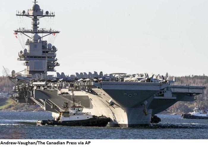 U.S. Deploys USS Gerald R. Ford Carrier Strike Group to Eastern Mediterranean Amid Escalating Israeli-Hamas Conflict