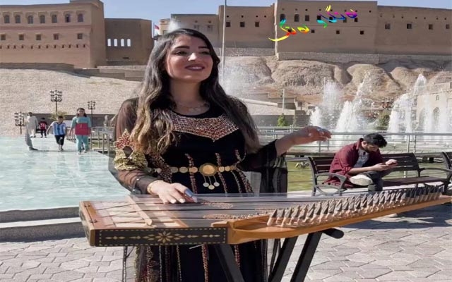 كلێری خوری لوبنانی بە جلی كوردی