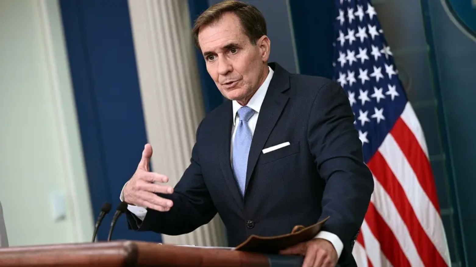 John Kirby: Em rasterast tevlî şerê Hemasê û Israîlê nabin