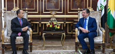 رئيس حكومة كوردستان يستقبل القنصل العام الصيني الجديد لدى كوردستان