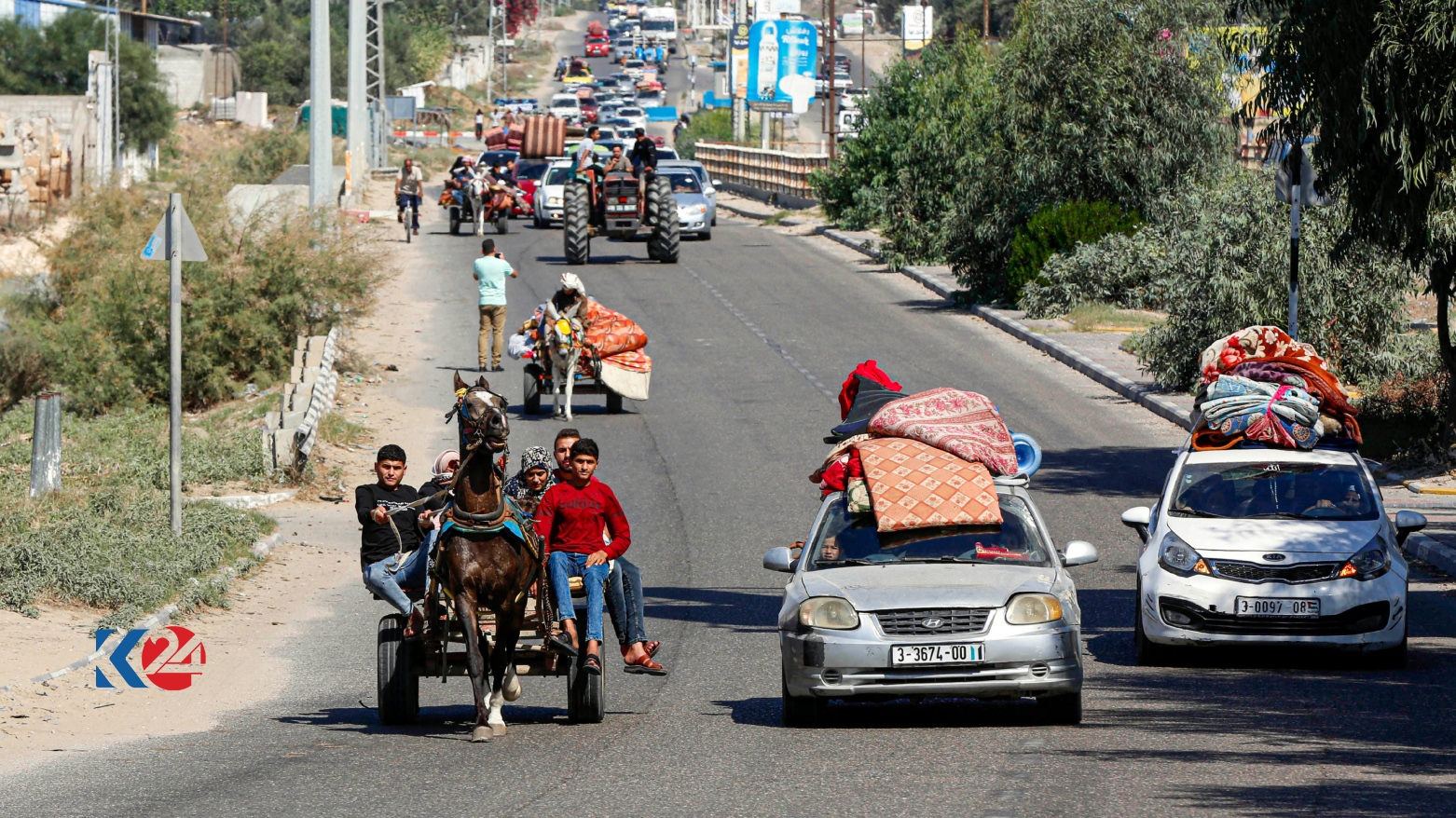 UNRWA: Milyonek kes ji Kerta Xezzeyê koçber bûne