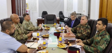 البيشمركة تناقش إجراءات تنفيذ ميزانيتها مع القنصلية الأمريكية