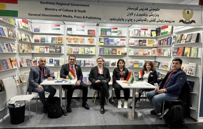 Şandeke Hikûmeta Herêma Kurdistanê li Frankfurtê beşdarî pêşangeha navdewletî ya pirtûkan bû