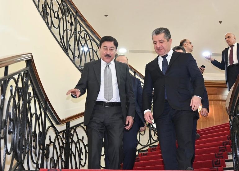 مه‌سرور بارزانی و پارێزگاری بانكی ناوه‌ندی: هاوكاری و هه‌ماهه‌نگیمان به‌رده‌وام ده‌بێ