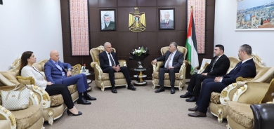 الديمقراطي الكوردستاني يزور القنصلية الفلسطينية بأربيل لتقديم العزاء بضحايا غزة