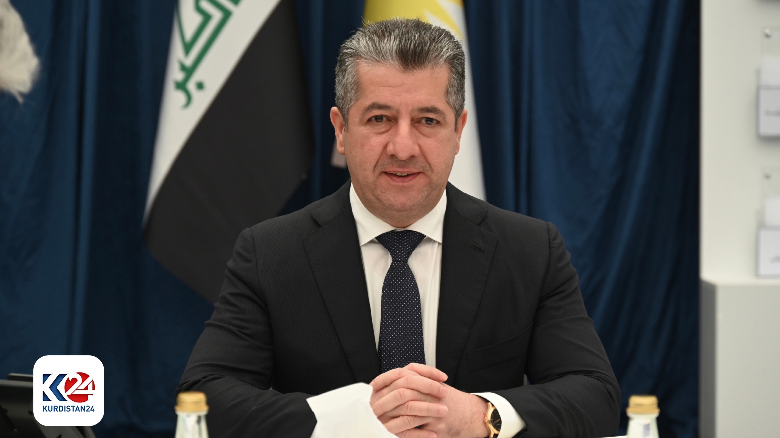 Bi amadebûna Mesrûr Barzanî konferansa Banka Iraqî li Herêma Kurdistana tê kirin