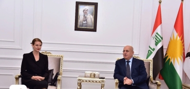 وزير مالية كوردستان يستقبل وفداً من القنصلية الأميركية بأربيل