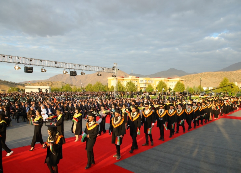 سه‌رۆك نێچیرڤان بارزانی بۆ ده‌رچووانی زانكۆ: داهاتووی وڵات له‌ ده‌ست و ئه‌ستۆی ئێوه‌دایه‌