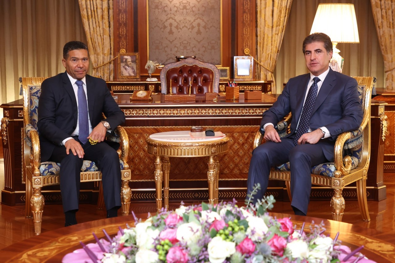 President Nechirvan Barzani meets with Sheikh Jamal Al-Dhari