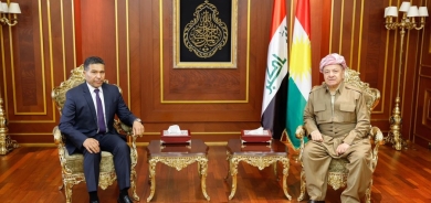 Serok Barzanî li gel Cemal Elzarî civiya