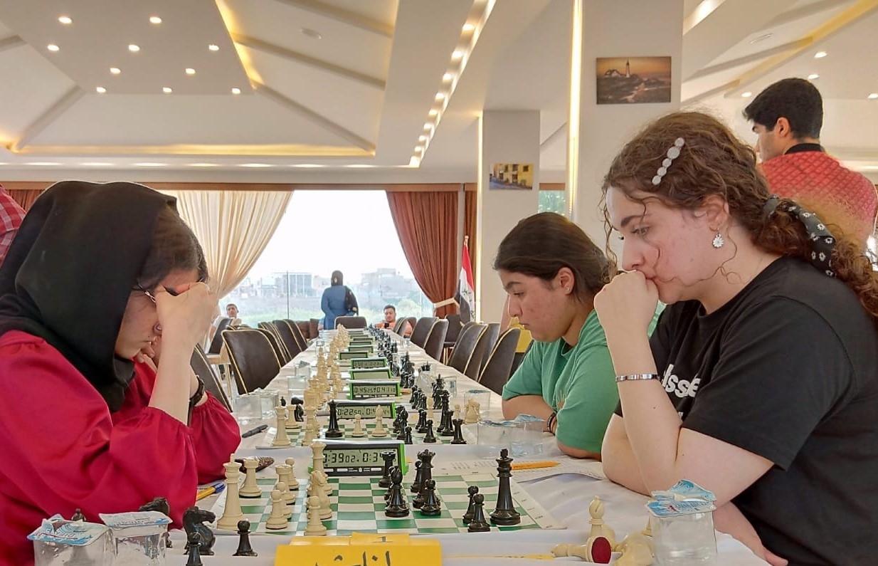 دەست نیشانكردنی هەڵبژاردەی شەتڕەنجی كچانی عێراق لەیانەی خانزاد بەرێوەدەچێت