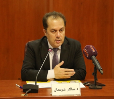 د.سالار عوسمان  بەرپرسی بەشی ڕۆشنبیری و ڕاگەیاندنی پارتی دیموكراتی كوردستان:     بۆ چارەسەری ئەم شەڕە ئابوورییەی لەلایەن بەغداوە بە سەرماندا سەپێندراوە تێگەیشتنێكی میدیایی لە كوردستاندا بوونی نییە