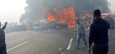 گیانلەدەستدانی ٣٥ هاووڵاتی میسری لە ڕووداوێکی هاتوچۆدا