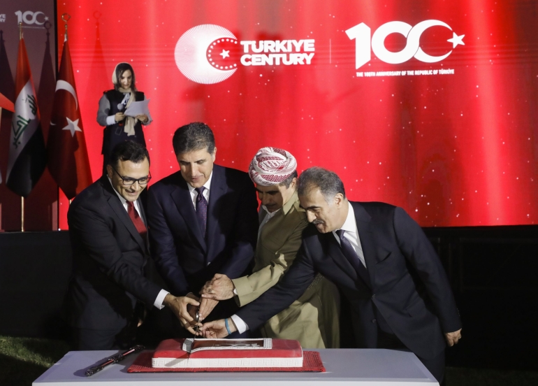 سه‌رۆك نێچیرڤان بارزانی به‌شداریی ڕێوڕه‌سمی ڕۆژی نیشتمانیی توركیا ده‌كات