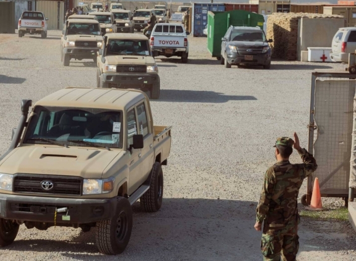 وزارة البيشمركة تعلن عن مزاد لبيع 80 مركبة خارجة عن الخدمة