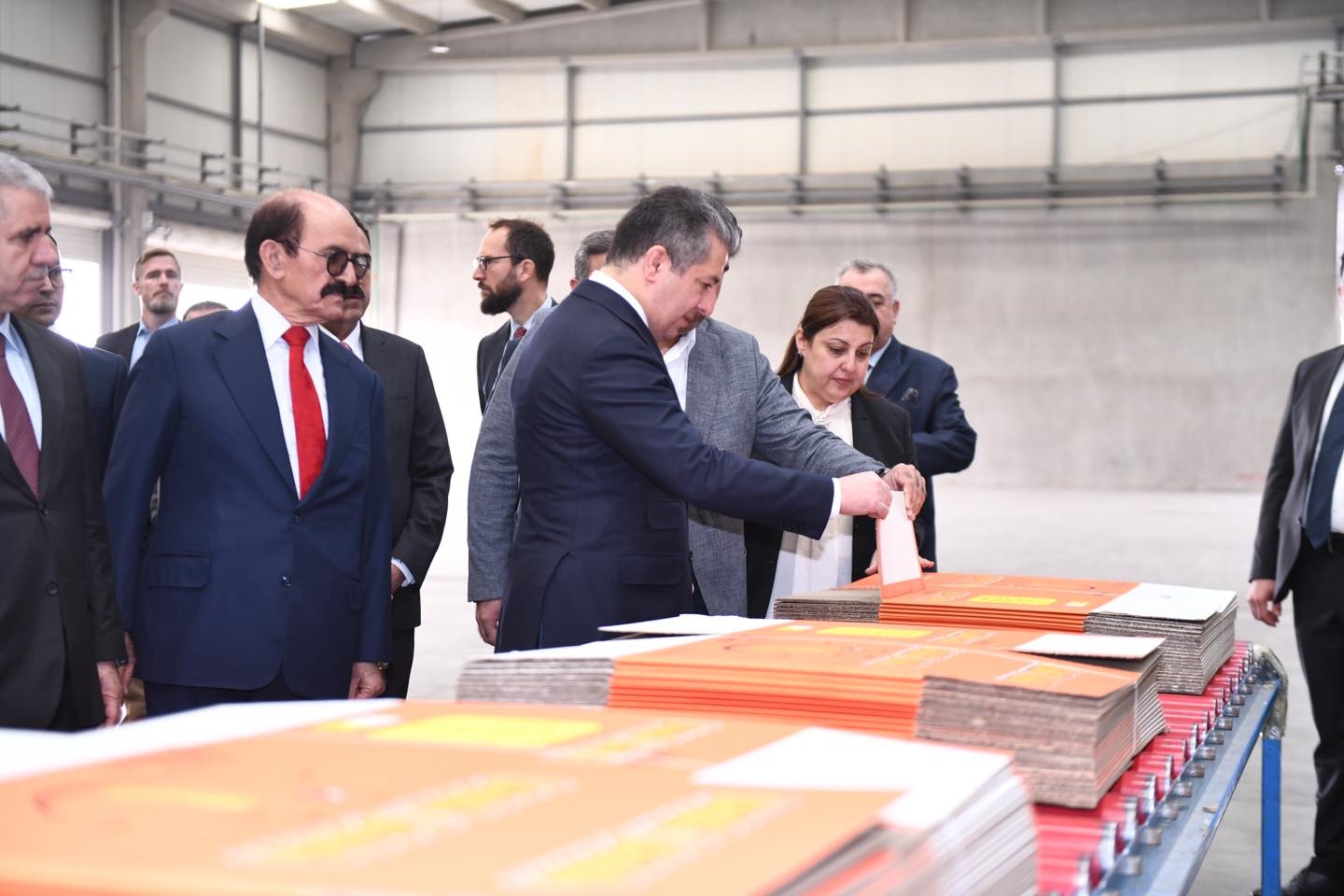 مسرور بارزاني: هناك رغبة كبيرة على المنتجات المحلية لإقليم كوردستان