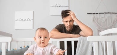 هل يصيب «اكتئاب ما بعد الولادة» الرجال أيضاً؟