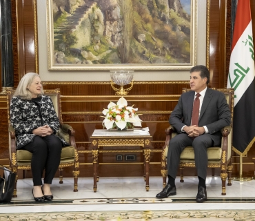 سه‌رۆك نێچيرڤان بارزانى له‌گه‌ڵ باڵيۆزى ئه‌مه‌ريكا كۆبووه‌وه