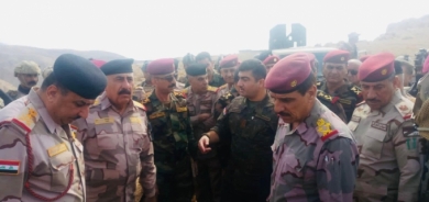 وفد رفيع من وزارتي البيشمركة والدفاع الاتحادية يزور جبل قره جوغ