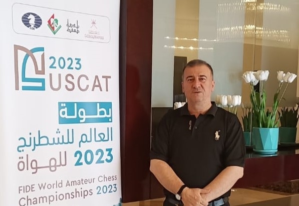 كوردێك داوەری پاڵەوانیەتی شەتڕەنجی نێودەوڵەتی لە مەسقەت دەكات