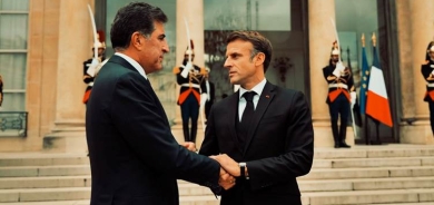 نيجيرفان بارزاني وماكرون يؤكدان ضرورة حماية استقرار العراق في ظل ظروف المنطقة المتأزمة