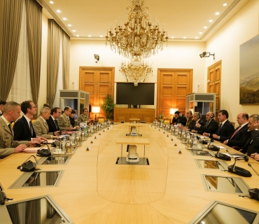 سه‌رۆك نێچيرڤان بارزانى له‌گه‌ڵ وه‌زيرى به‌رگريى فه‌ره‌نسا كۆبووه‌وه‌