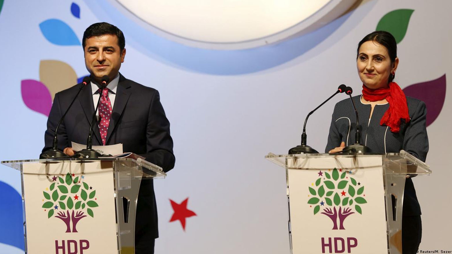 Hevserokên HDPê Demîrtaş û Yuksekdag 7 sal in girtî ne
