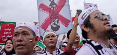 موسڵمانانی ئەندەنوسیا پشتگیری لەخەڵکی غەززە دەكەن