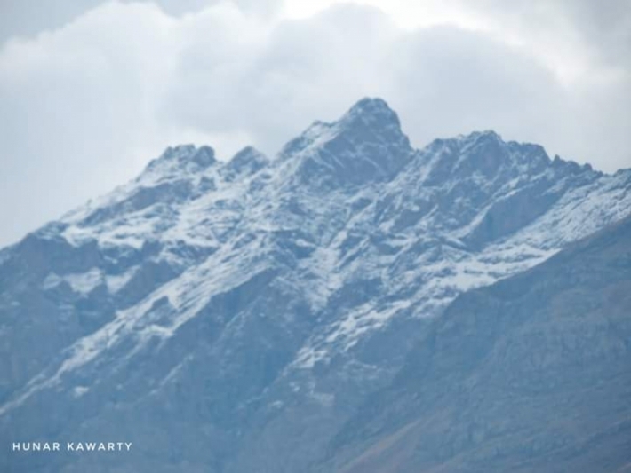 Barîna befrê li çiyayê Helgurd a li devera Balekayetî