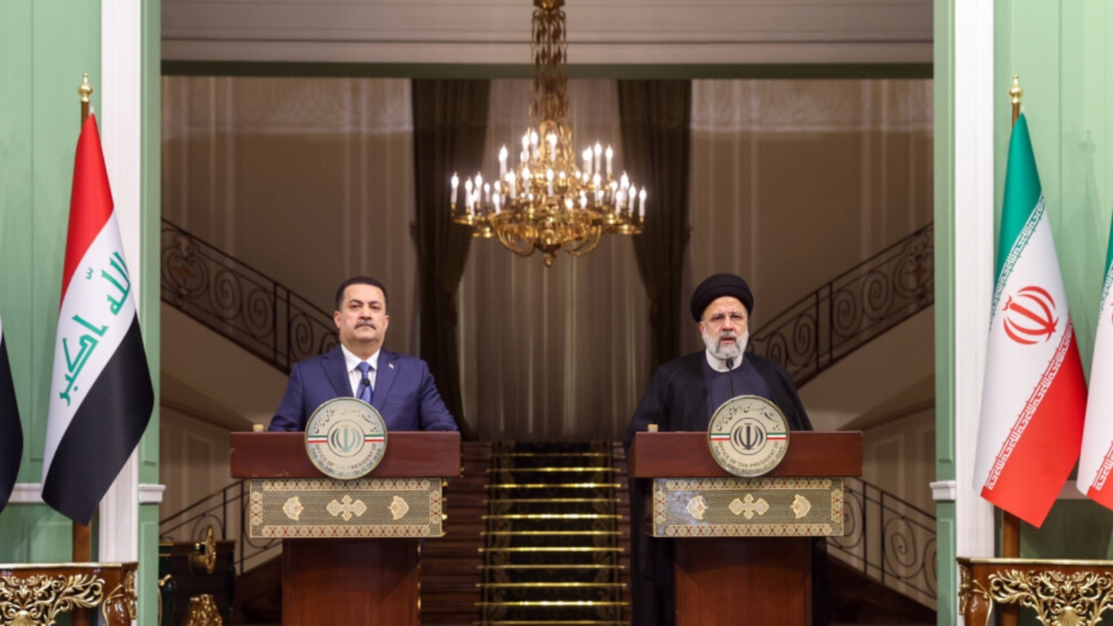 السوداني ورئيسي يحثان القوى الدولية على العمل لاحتواء الوضع الإنساني في غزة