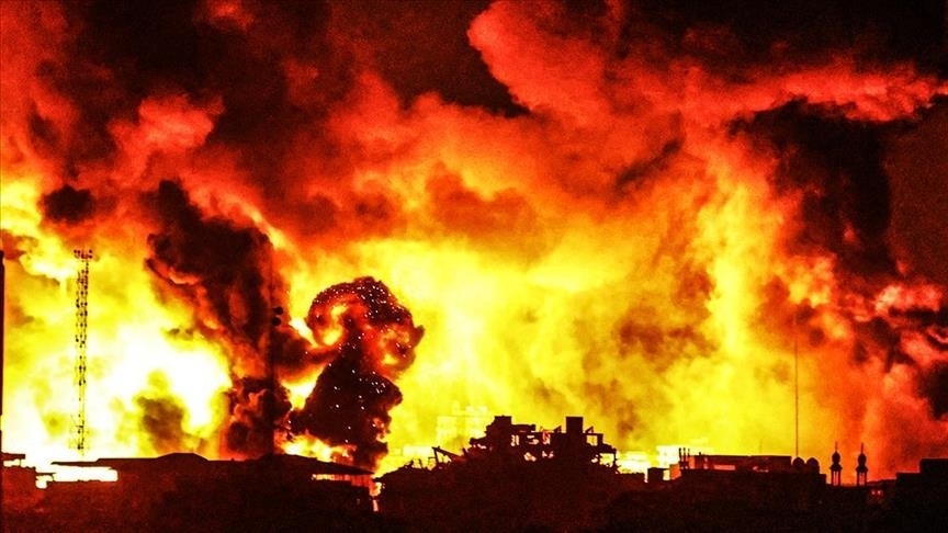 بەردەوامی بۆردومانی شەوانە بۆ سەر غەززە لەلایەن فڕۆکه جه نگییه کانی ئیسرائیلەوە