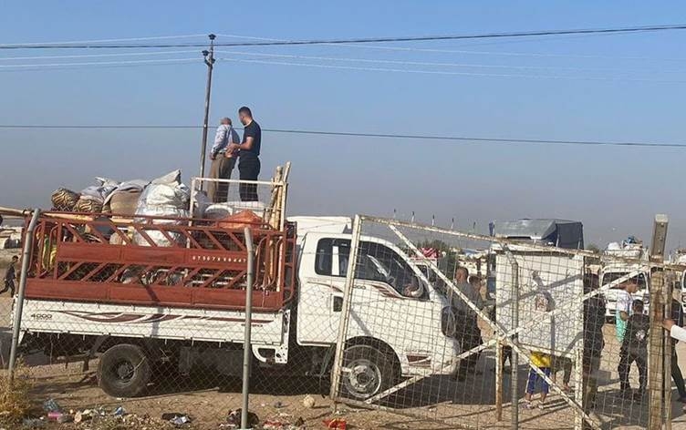 عودة 170 نازحاً إيزدياً الى سنجار