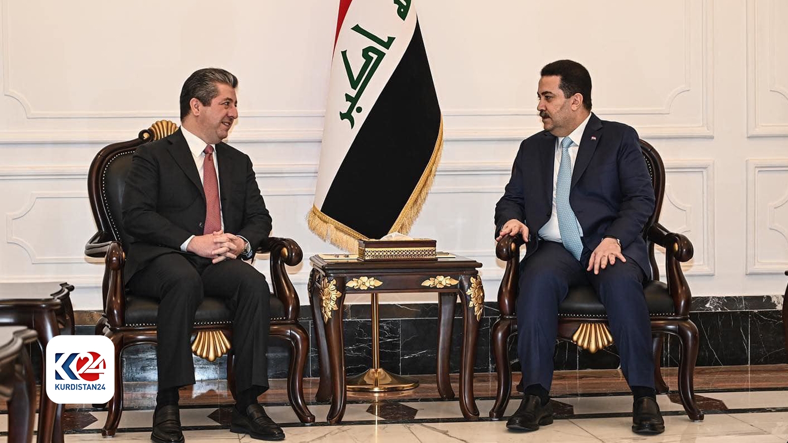 Mesrûr Barzanî du nameyan ji Sûdanî re dişîne