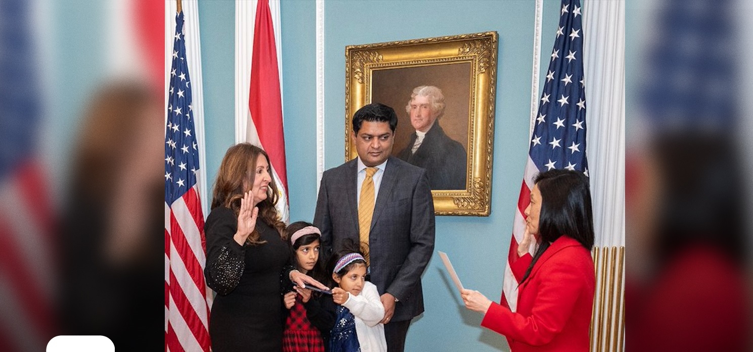 الكوردية هيرو مصطفى تؤدي اليمين الدستورية سفيرةً لأميركا لدى مصر