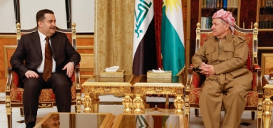 سەرۆک بارزانی پێشوازی لە سەرۆکوەزیرانی عێراقی فیدڕاڵ دەکات