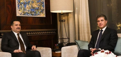 نيجيرفان بارزاني يجتمع مع السوداني في أربيل