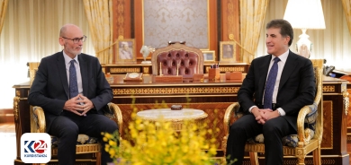 Nêçîrvan Barzanî û Balyozê Brîtanyayê tekezî li ser berdewamiya diyaloga Hewlêr – Bexdayê dikin