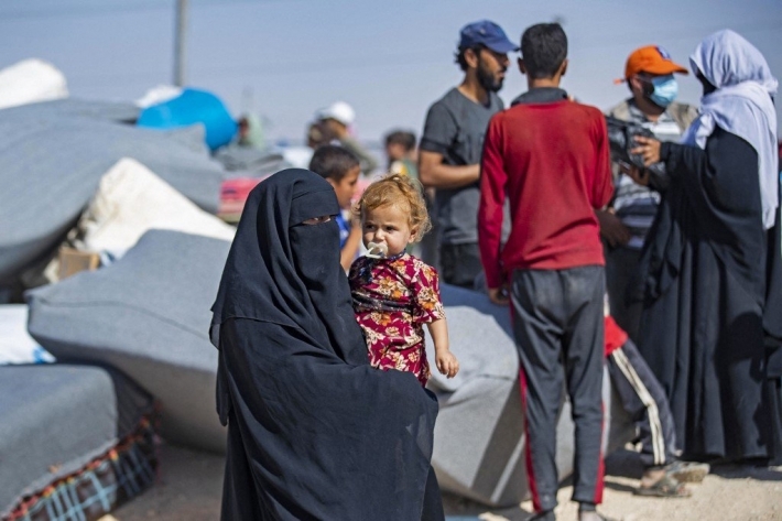 قافلة جديدة من العوائل العراقية تغادر اليوم مخيم الهول