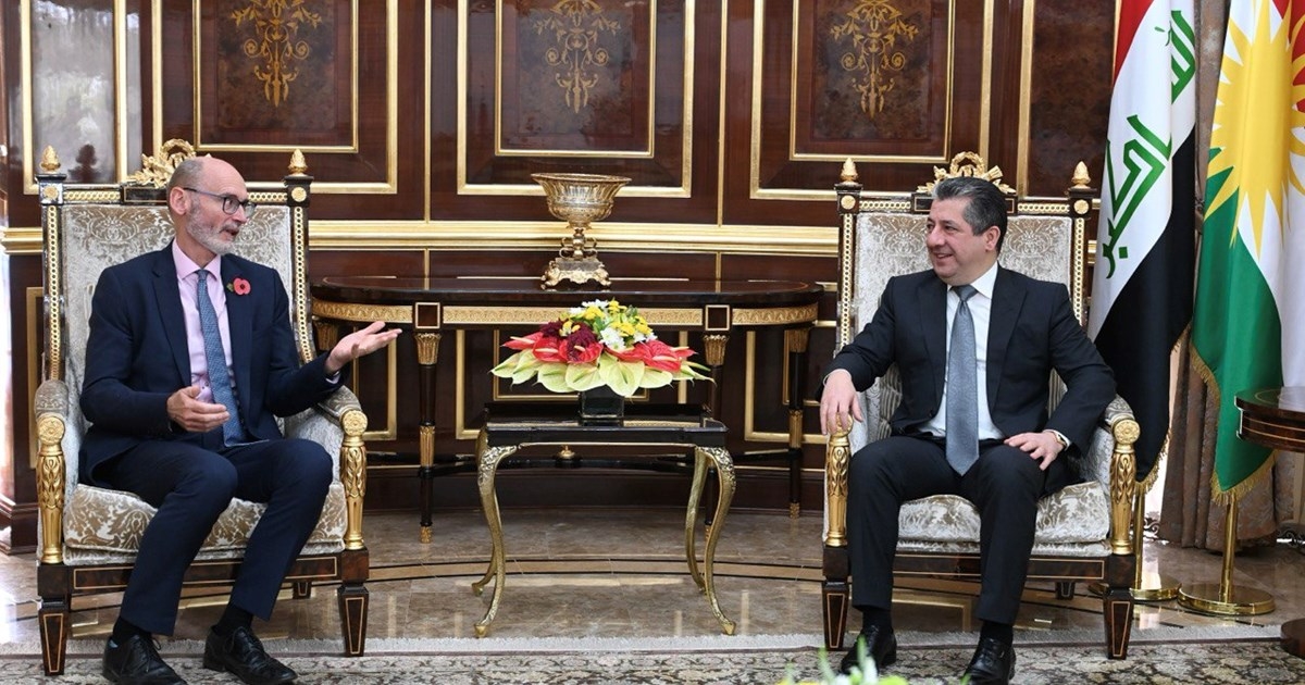 KRG Prime Minister and UK Ambassador Discuss Regional Stability and Election Readiness