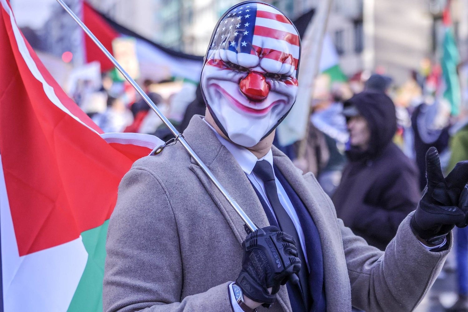 مظاهرات في بلجيكا وألمانيا تأييداً للفلسطينيين وللمطالبة بوقف إطلاق النار في غزة