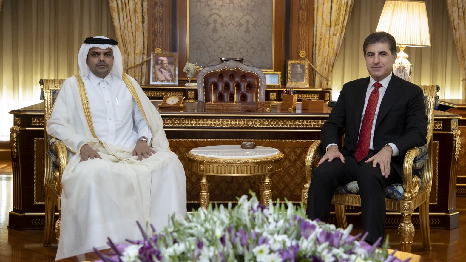 Kurdistan Region President Nechirvan Barzani Welcomes Qatar Consul General, Pledges Support for Strengthening Bilateral Relations