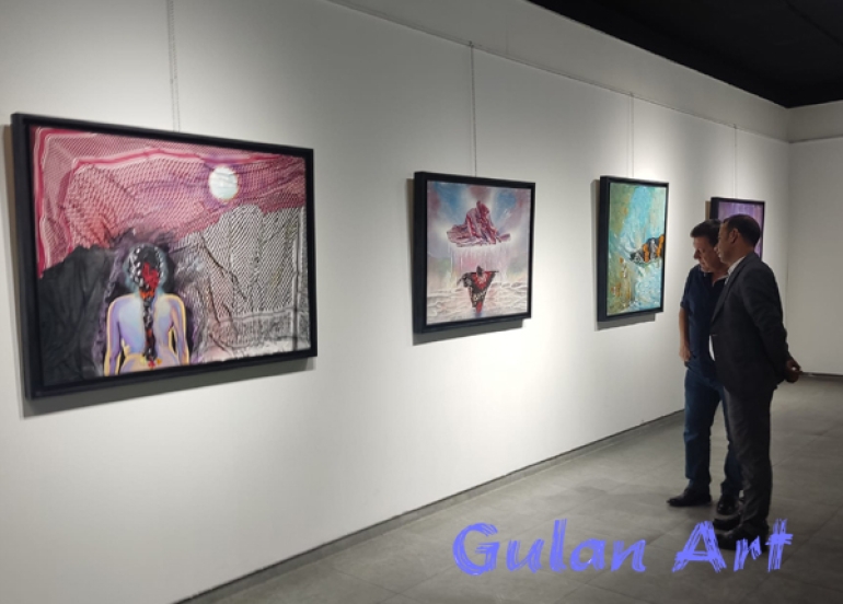 ئازا حەسیب قەرەداغی نۆیەمین پێشانگەی شێوەكاری خۆی دەكاتەوە