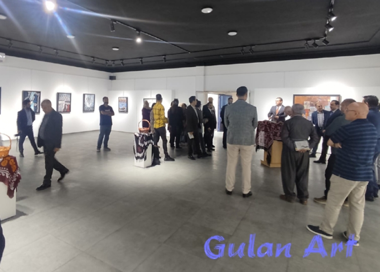 ئازا حەسیب قەرەداغی نۆیەمین پێشانگەی شێوەكاری خۆی دەكاتەوە