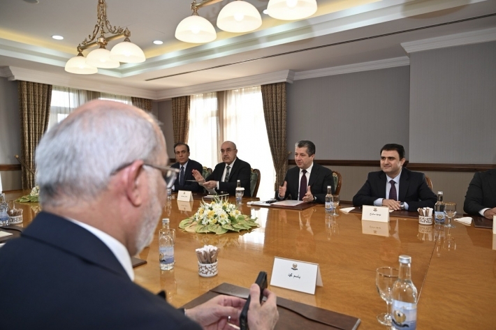 رئيس حكومة كوردستان مُتفائل بالحوار مع وزير النفط الاتحادي ويؤكد: استئناف تصدير النفط سيعود بالنفع على الجميع